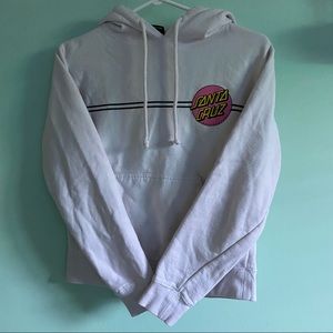 white santa cruz hoodie